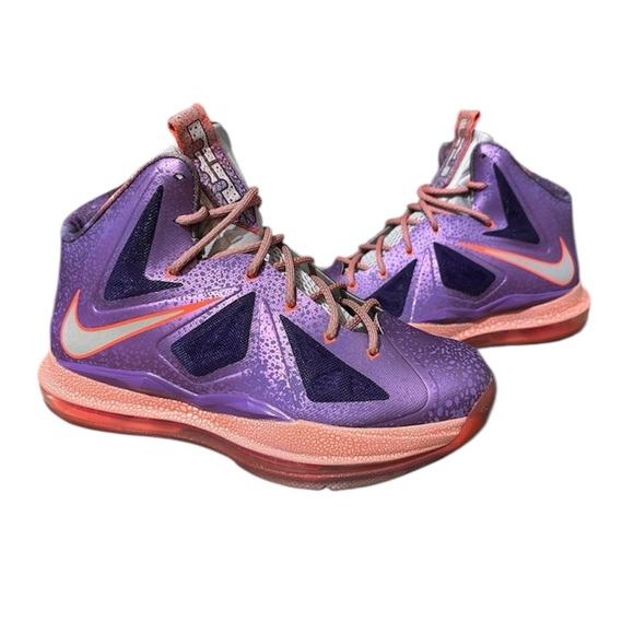Nike LeBron 10 All Star Extraterrestrial 2013 Purple Size 7 Women - Picture 1 of 5